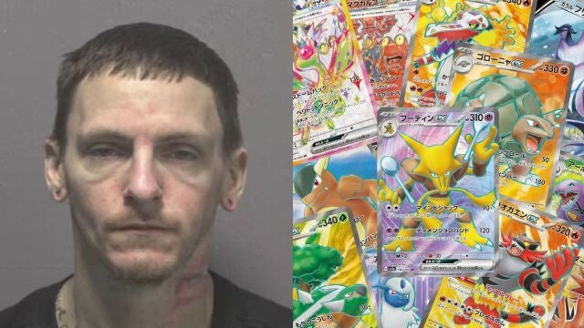 Un hombre es condenado a más de 10 años de prisión por robar cartas Pokémon