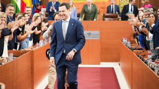 Juanma Moreno espera el final del «lío»: «Era repetir elecciones o ...