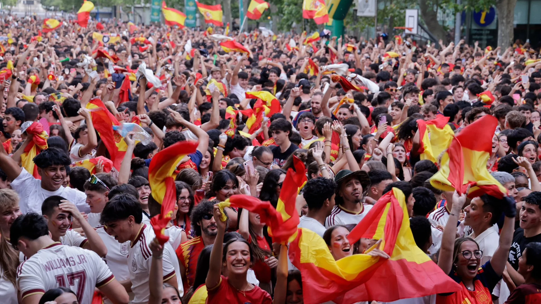 Hasta 600.000 euros de multa a los aficionados por determinadas conductas durante la celebración de la posible victoria de España en el Mundial