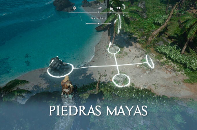 Todas las piedras mayas de Assassin's Creed Black Flag Resynced y dónde encontrarlas