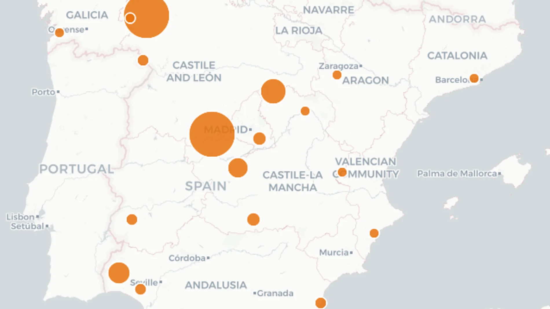 mapa incendios españa