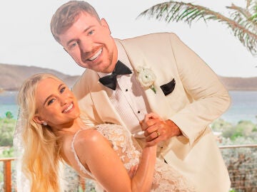 MrBeast comparte las primeras fotos de su boda aunque asegura que no hará contenido de su matrimonio