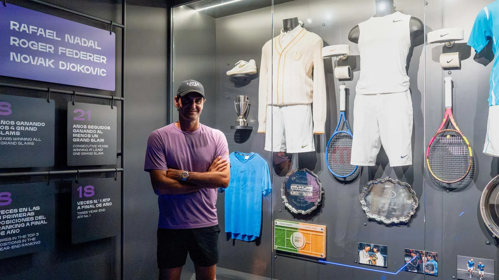 Photo: larazon.es Rafa Nadal Returns to the Court for Academy Slam: "Zero Competitive Ambition