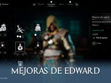 Cómo conseguir todas las mejoras de Edward en Assassin's Creed Black Flag Resynced