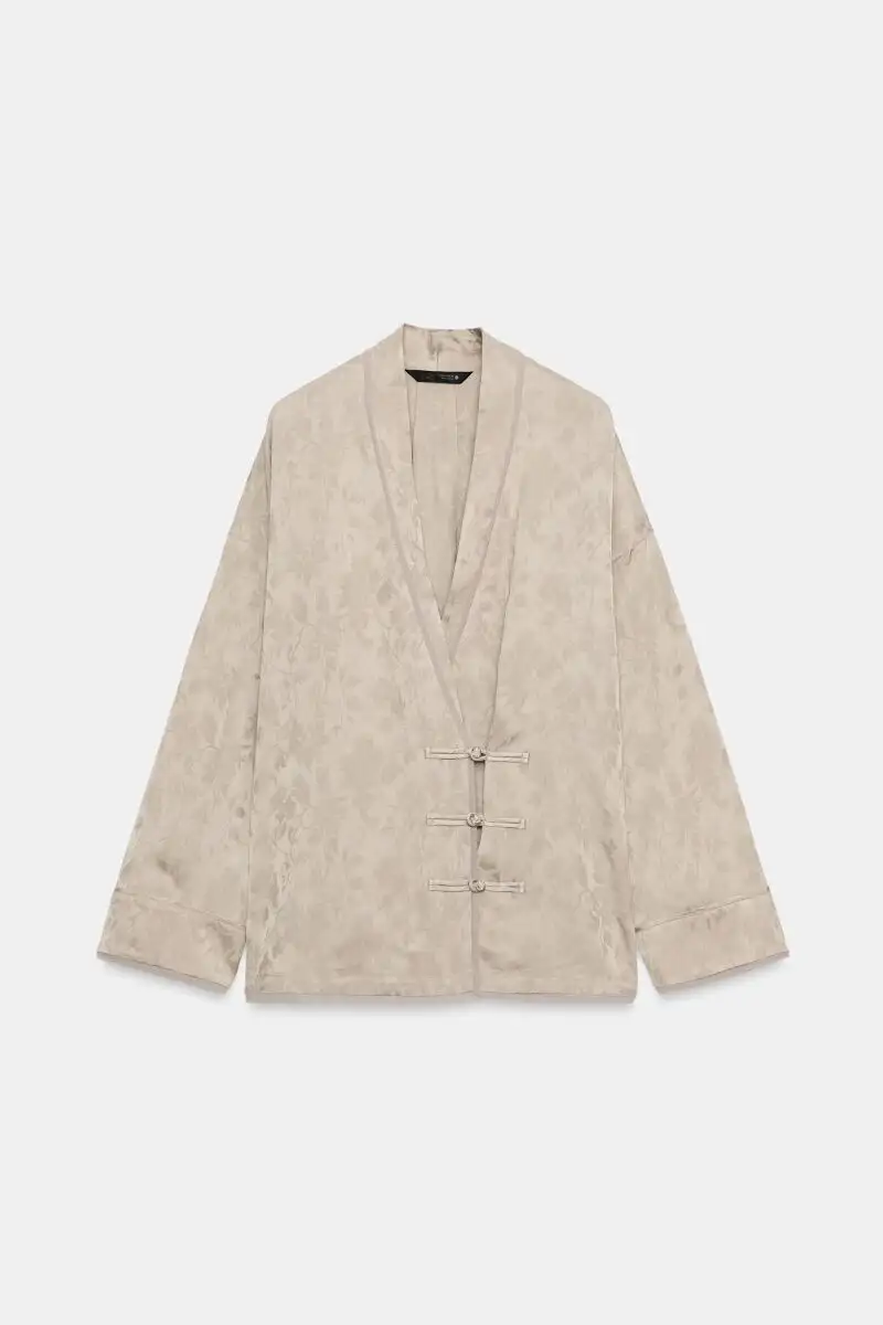 Blazer de estilo japonés.