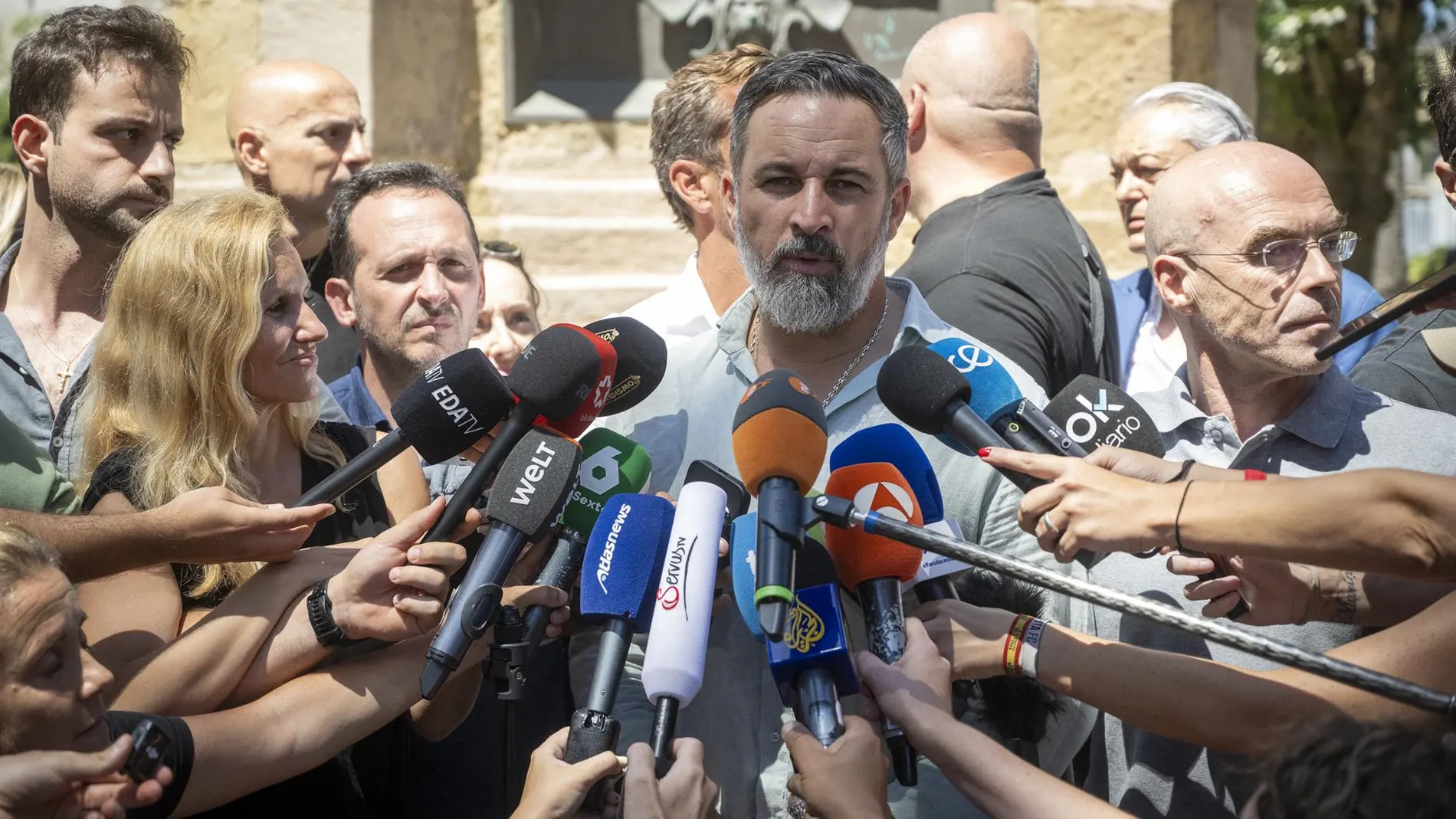 Abascal insiste contra Sánchez tras acusarle de "traición": "Es el gobernante más miserable en toda nuestra historia" Europa Press