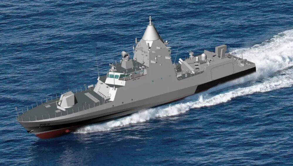 Render de la patrullera Falaj 3.