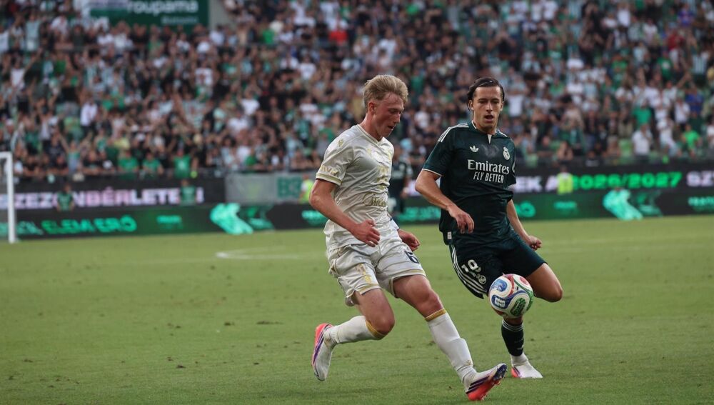 Fútbol.- El Real Madrid gana sin destellos al Ferencvaros