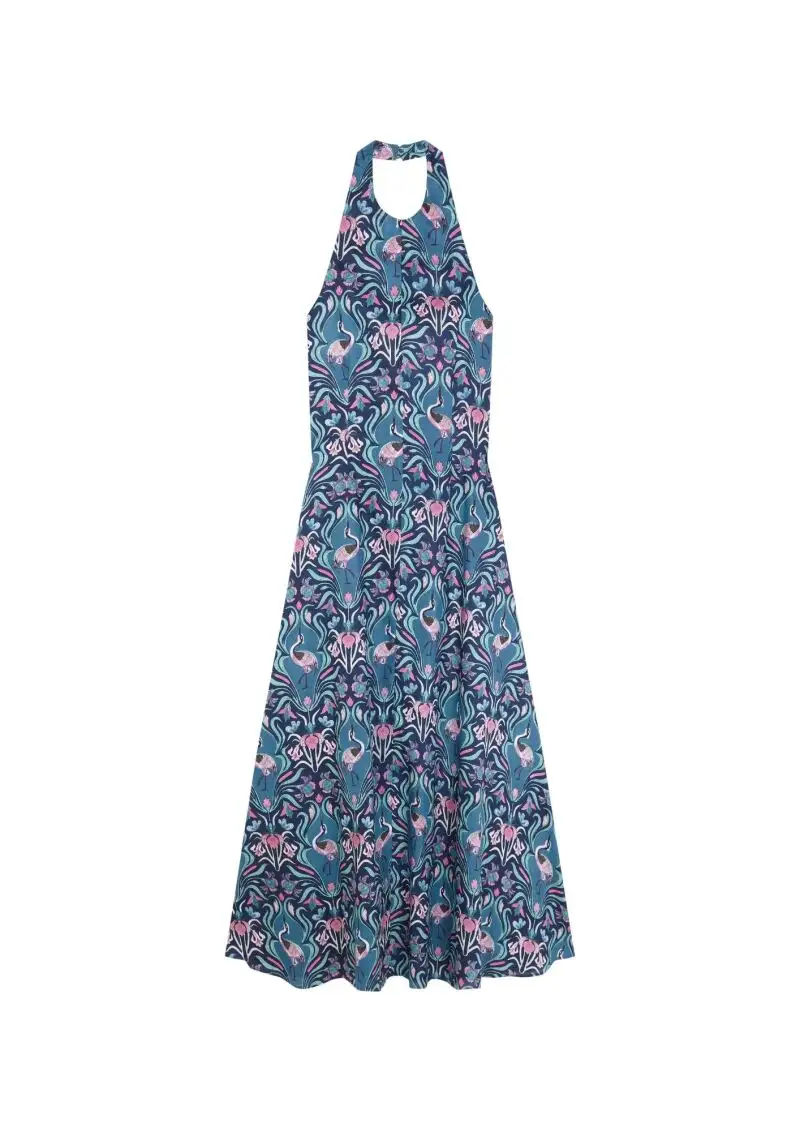 Vestido estampado.