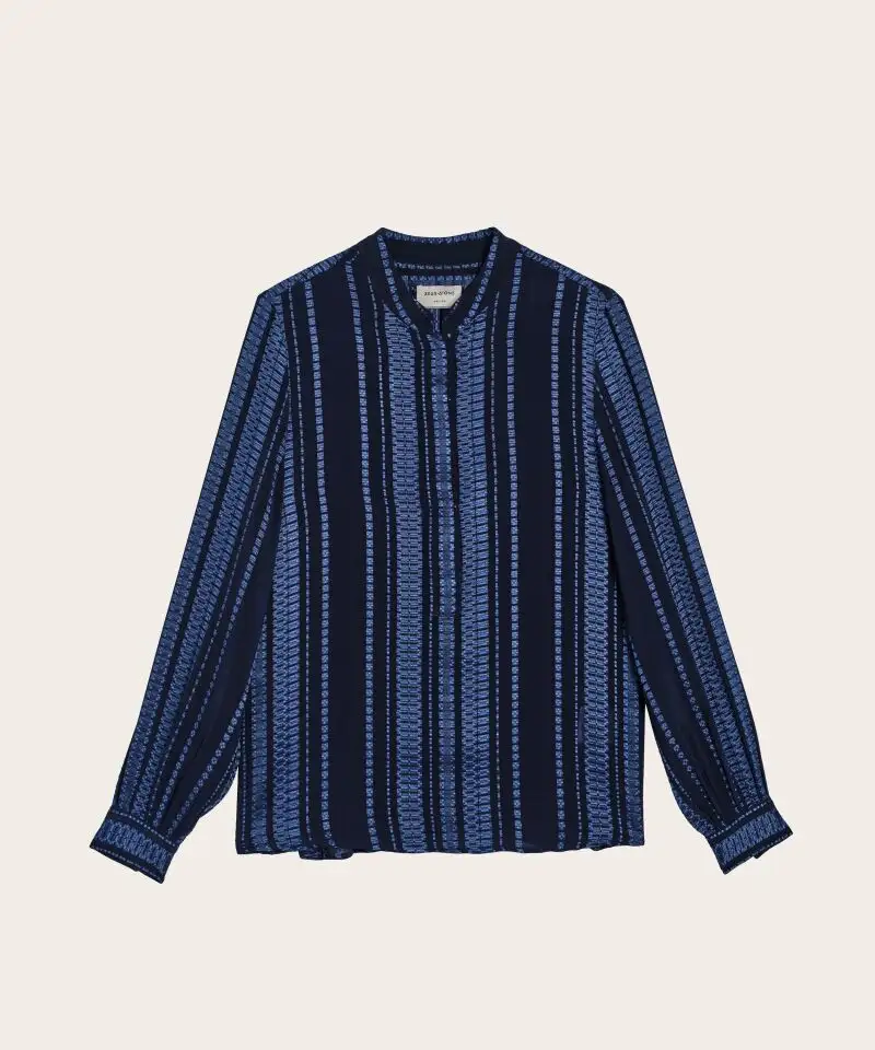 Blusa estampada.