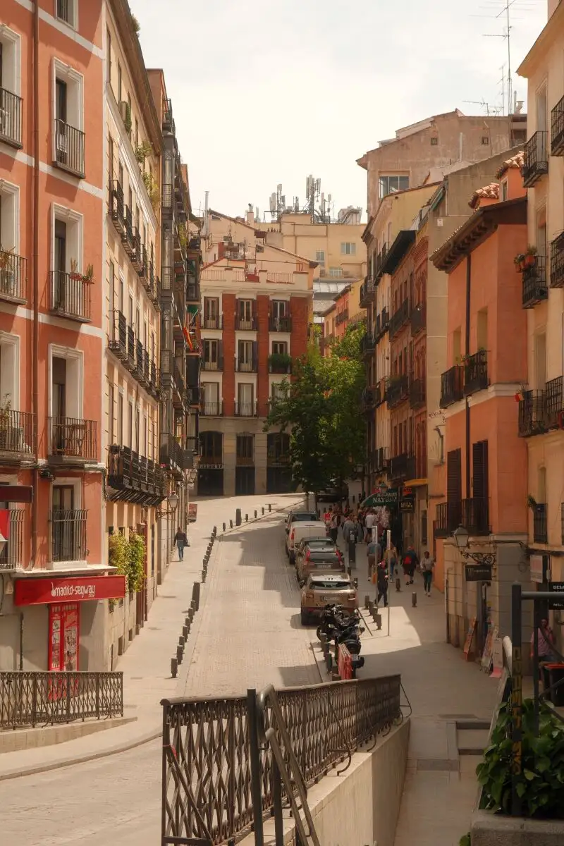 El alojamiento se encontraba en el barrio de Lavapiés