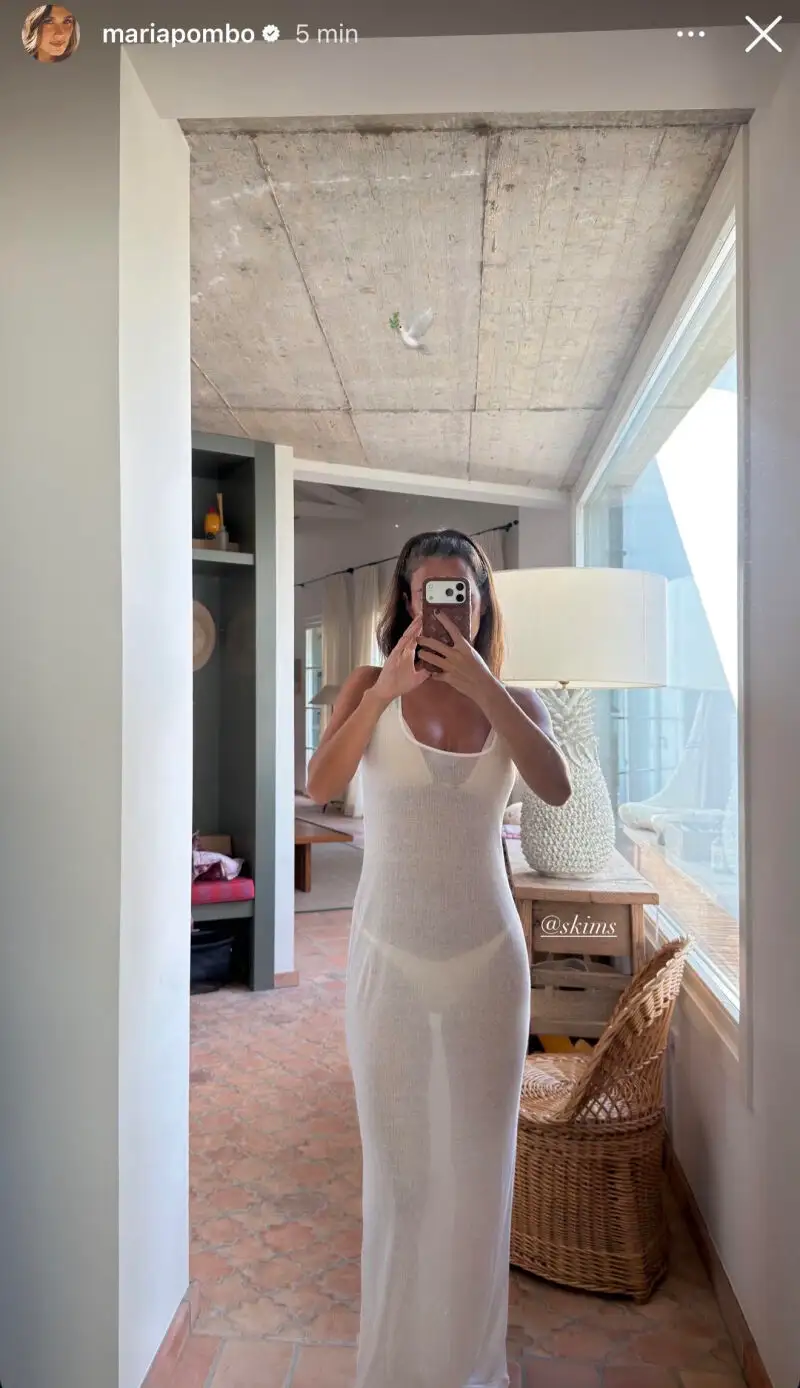 El look de María.