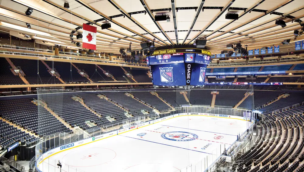 Interior del Madison Square Garden