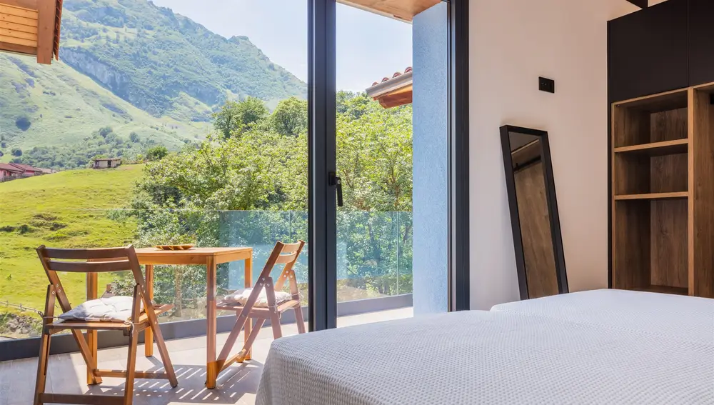 Vistas desde una de las habitaciones del apartamento Solamalena