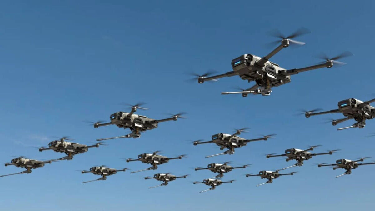 US military admits vulnerability to drone swarm attacks