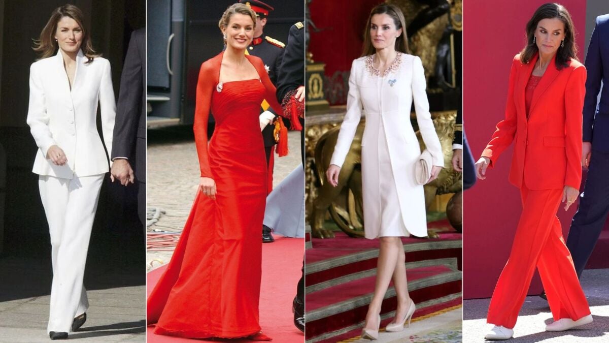 Queen Letizia's style evolution traced across 30 key looks