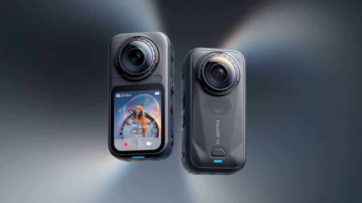Insta360 X6 action camera drops to 689 euros on AliExpress