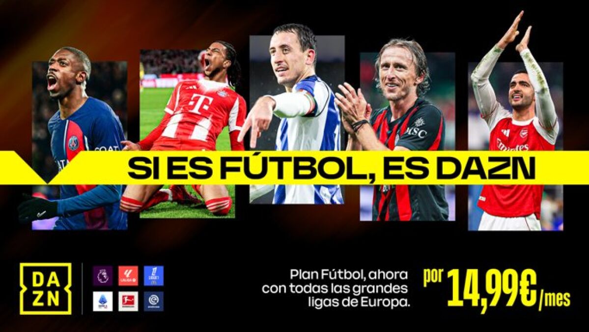 DAZN launches €14.99 football deal as TDT loses LaLiga
