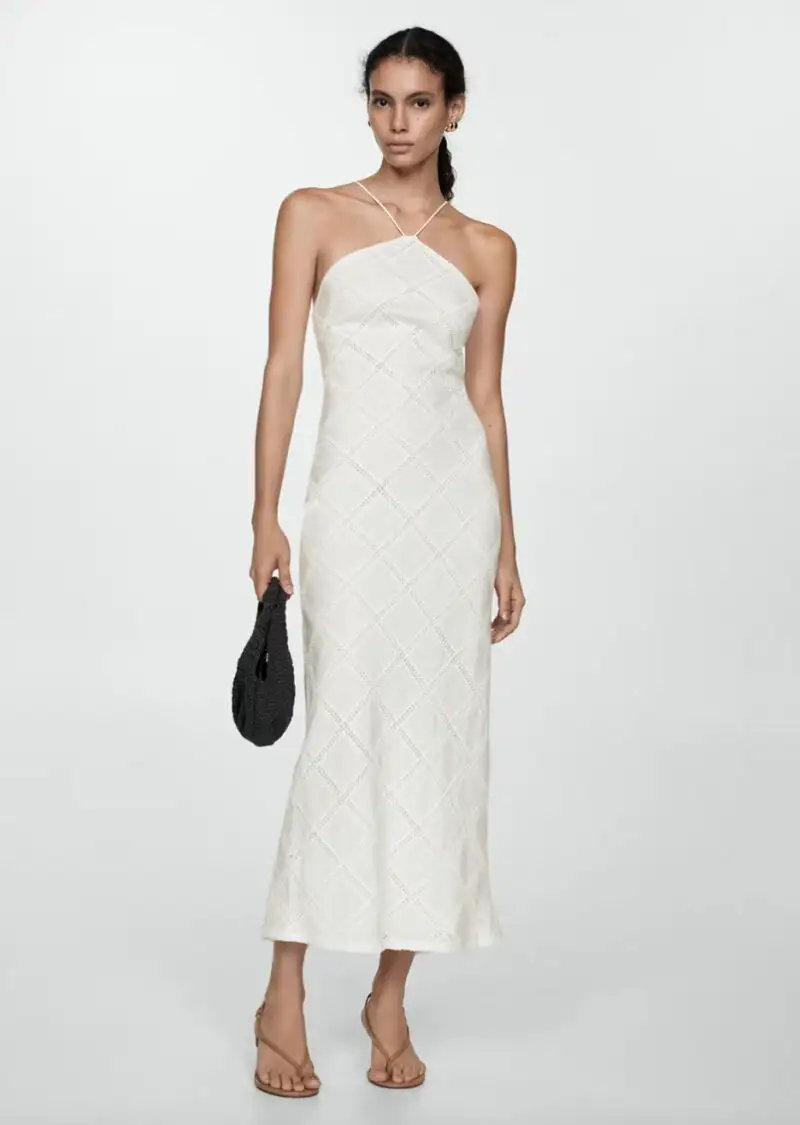 Vestido midi de Mango (59,99 euros)