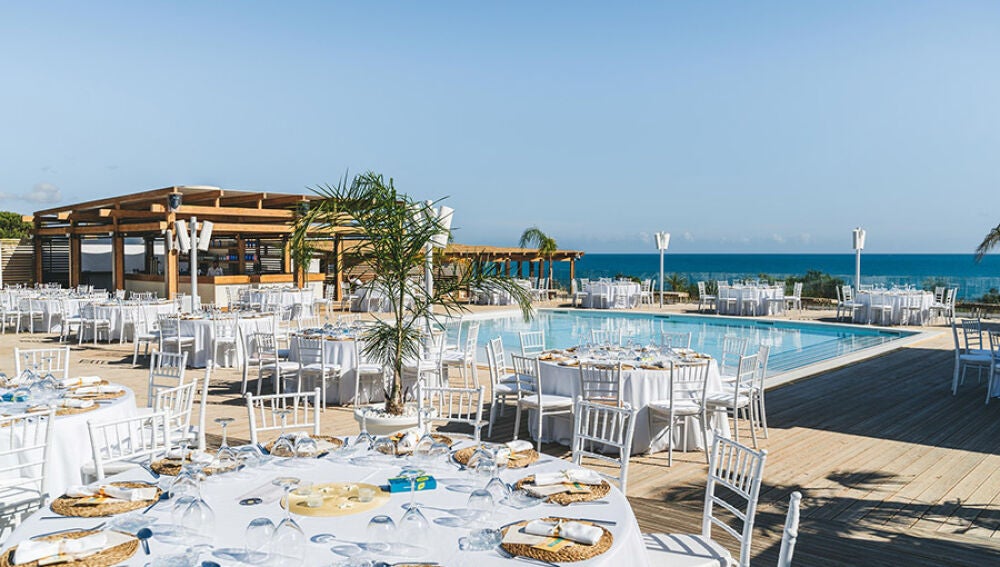 Montaje eventos en Beach Club, Atenas Playa
