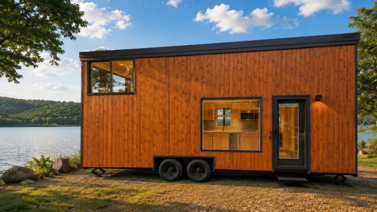 Escape's eOne Tiny House Fits Two Bedrooms In 20.5m²