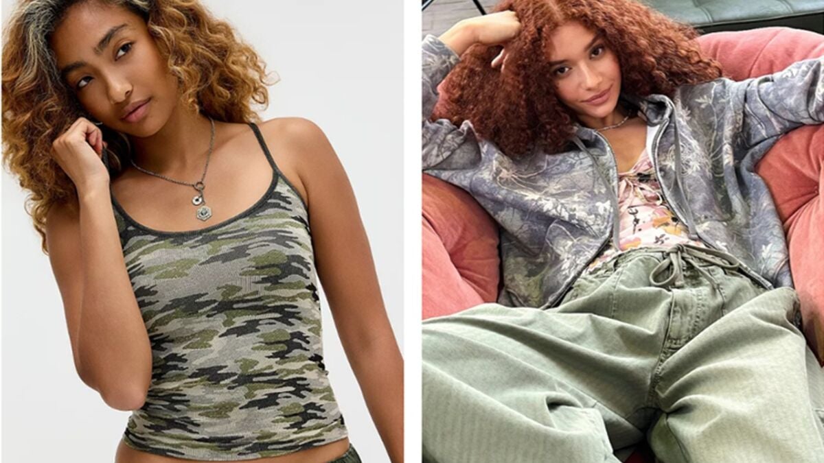 Camouflage Print Returns as Fashion's New Contrast Trend