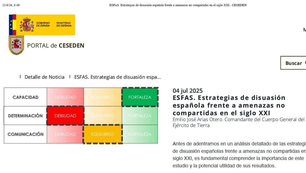Uno de los informes que aporta como prueba la Asociación por la Reconciliación y la Verdad Histórica