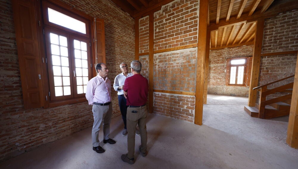 Borja Carabante, en el interior de la Villa de San Miguel