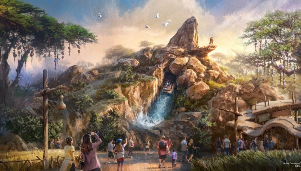 Mundo inmersivo de El Rey León en Disneyland Paris