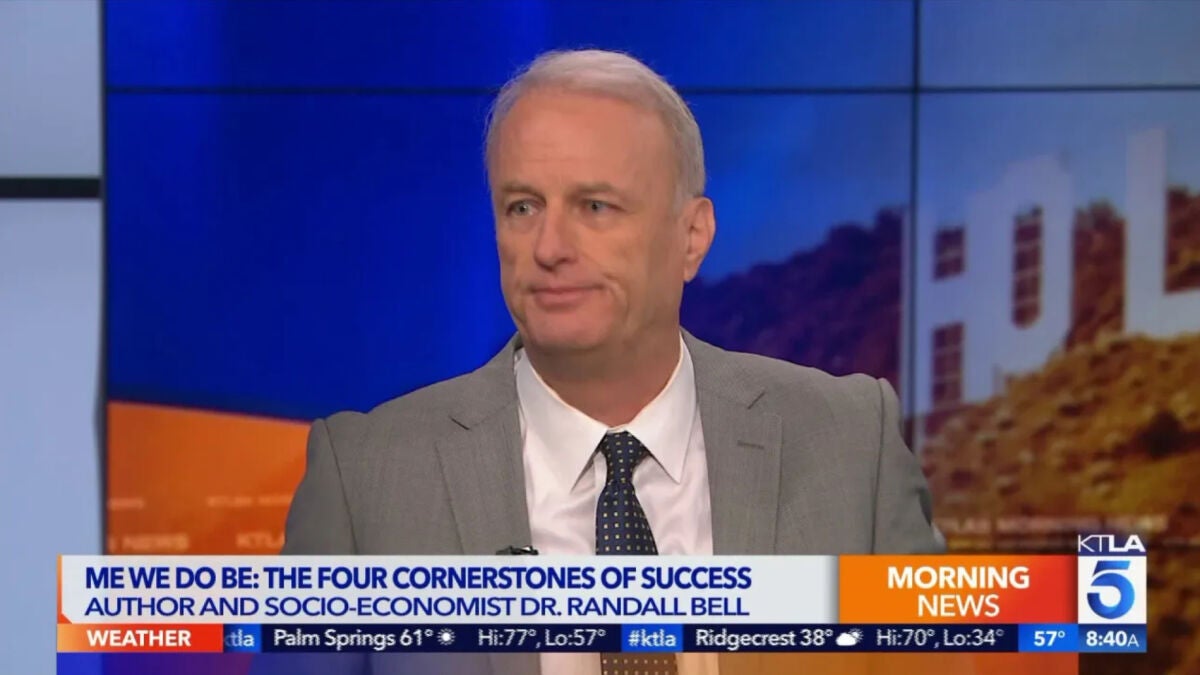 Randall Bell links morning bed making to higher wealth