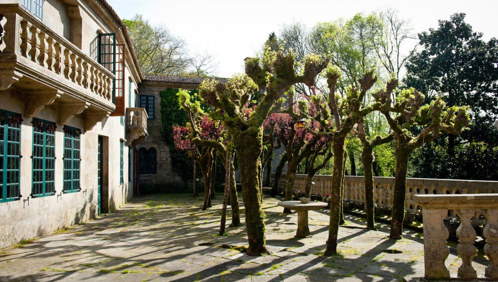 Una de las zonas del pazo. 