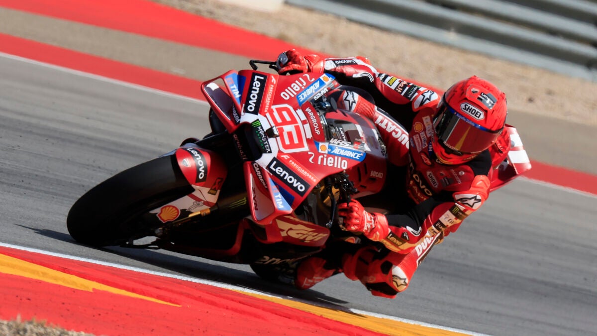Marc Márquez Recovers Form at Motorland Aragon Practice