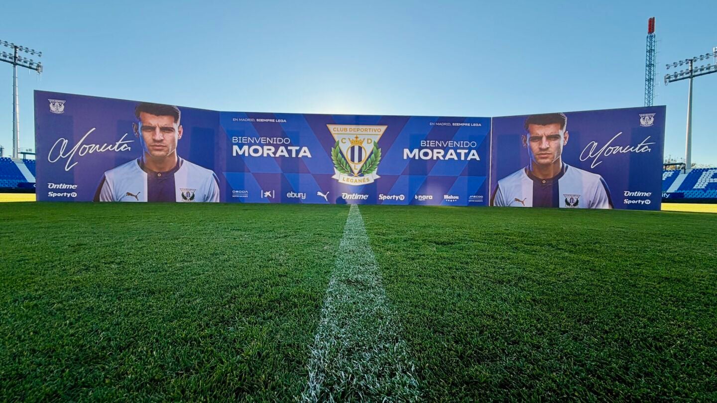 Álvaro Morata ya es una realidad en Butarque