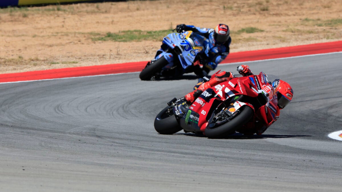 Marc Marquez beats Alex Marquez to win Aragon MotoGP sprint