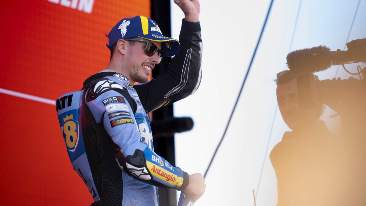Alex Marquez claims second place in Aragon MotoGP sprint