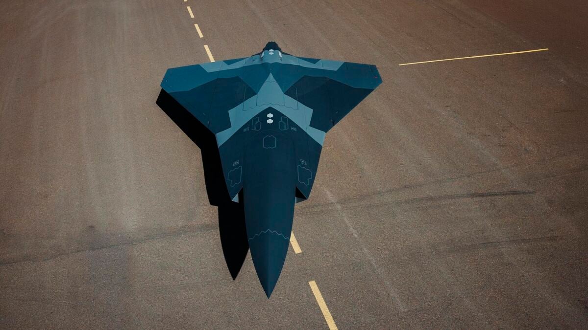 Saab Unveils Stealthy Autonomous A3-001 Fighter Mockup