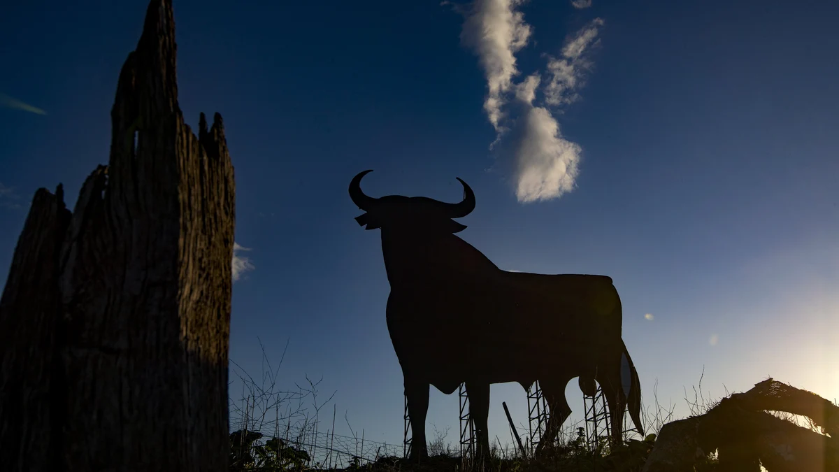 Silueta del toro de Osborne