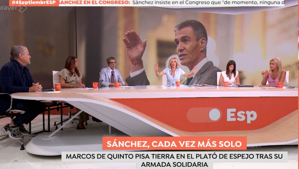 Afra Blanco y Marcos de Quinto se enfrentan en ‘Espejo Público’ y Susanna Griso tiene que intervenir: "No faltes"