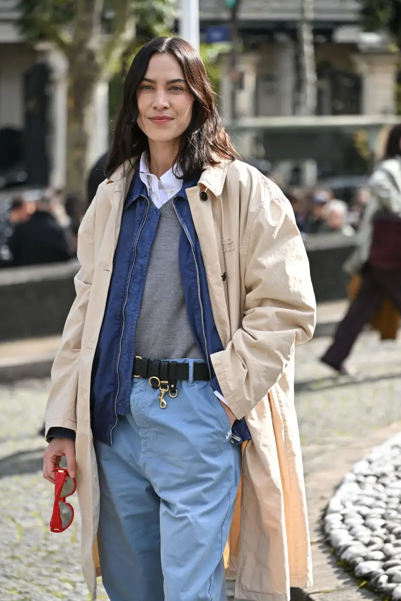 Look de entretiempo.