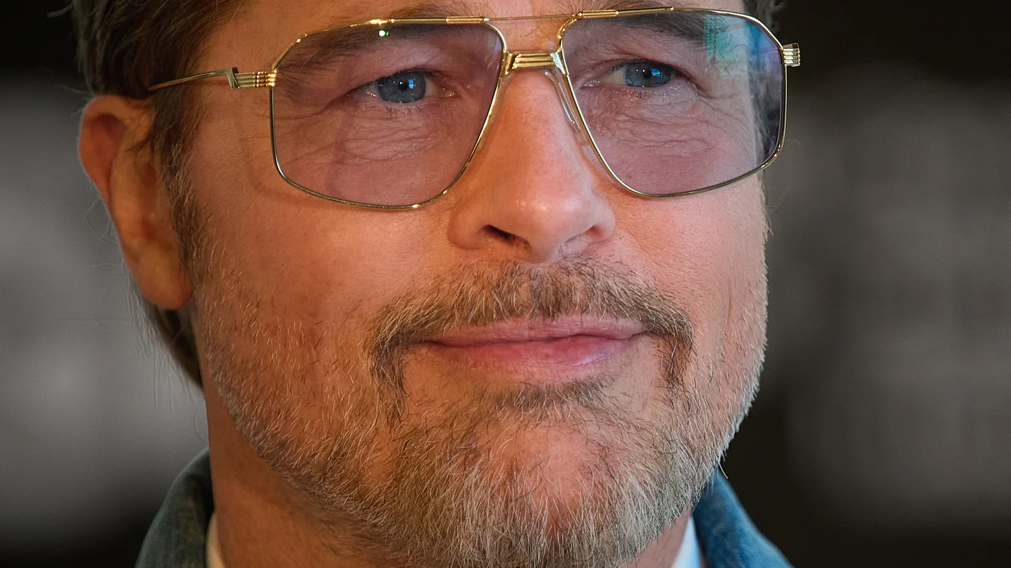Brad Pitt arrives at the 74th edition of the San Sebastián Film Festival in San Sebastian, northern Spain, Wednesday, Sept. 23, 2026. (AP Photo/Miguel Oses)