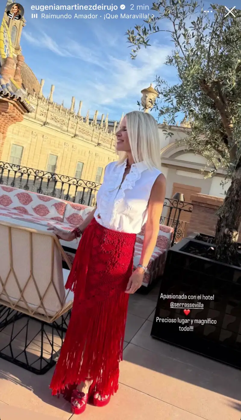 El look de Eugenia.