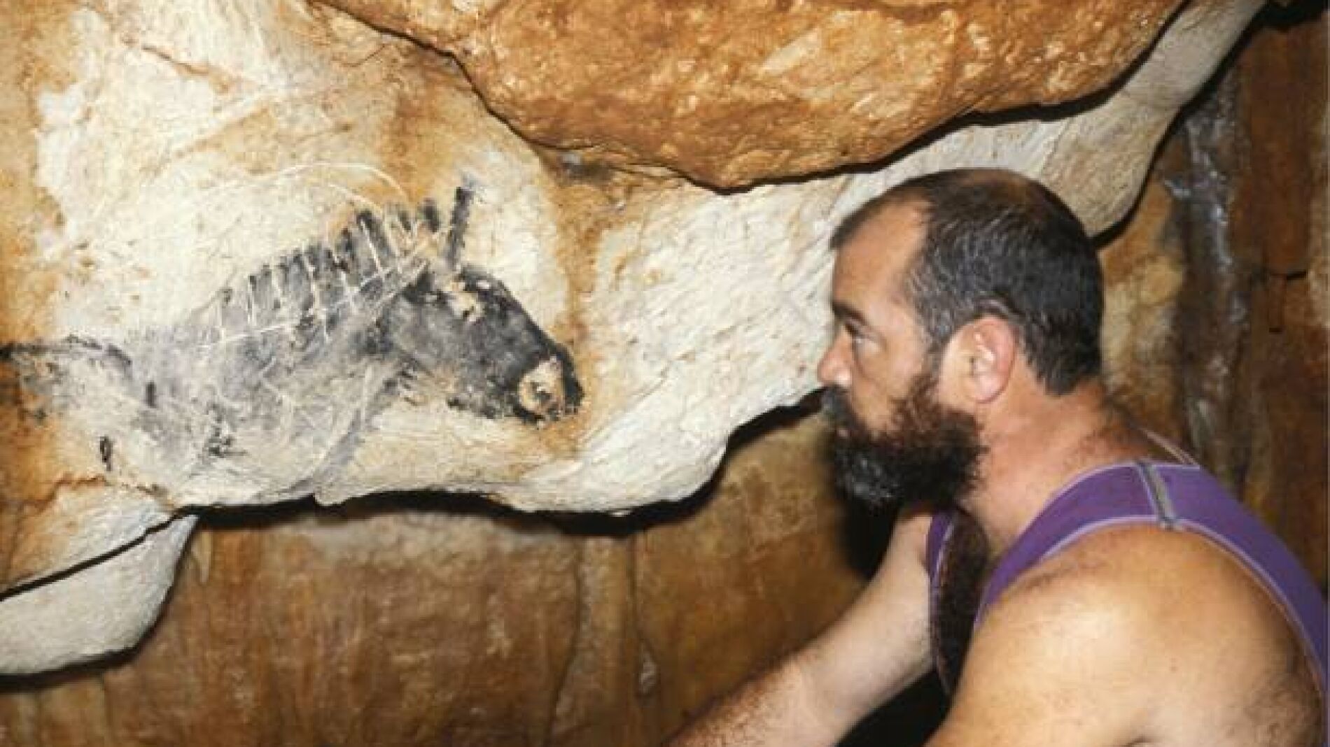 El buceador Henri Cosquer descubrió pinturas y grabados en una cueva bajo el mar, años después se descubrió que fueron pintadas hace 27.000 años