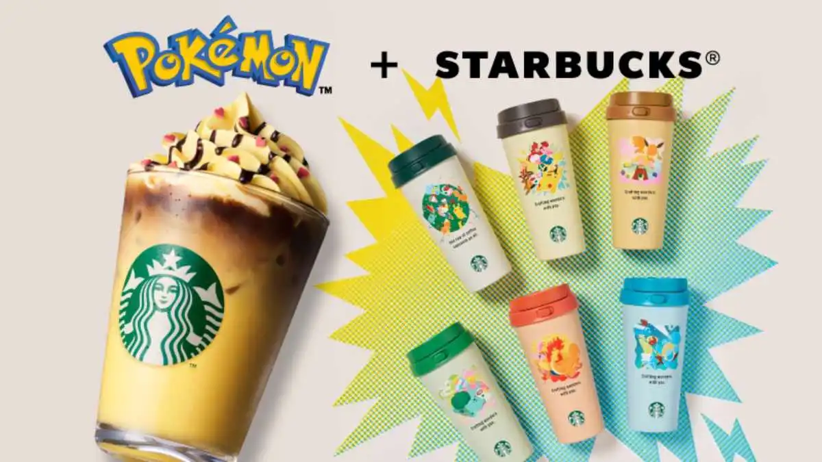 Pokémon y Starbucks se unen para una colaboración muy especial por el 30 aniversario, aunque hay malas noticias para España