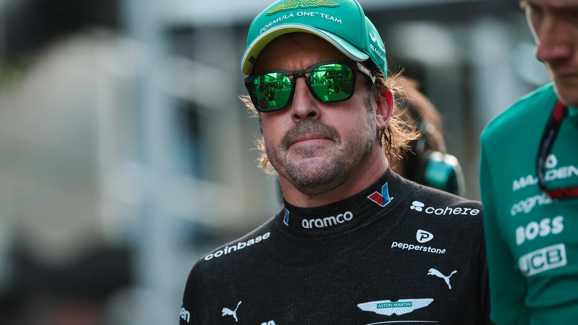Photo: larazon.es Fernando Alonso, en Azerbaiyán