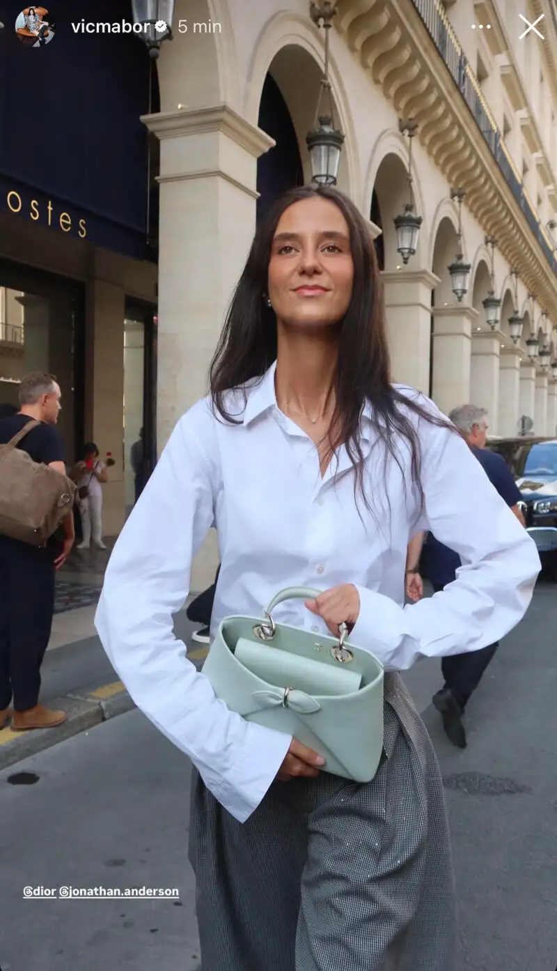 Victoria Federica en París.