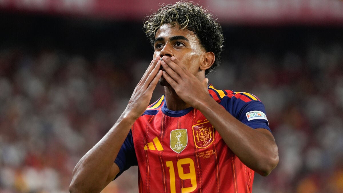 Lamine Yamal Scores Twice in Spain Nations League Win