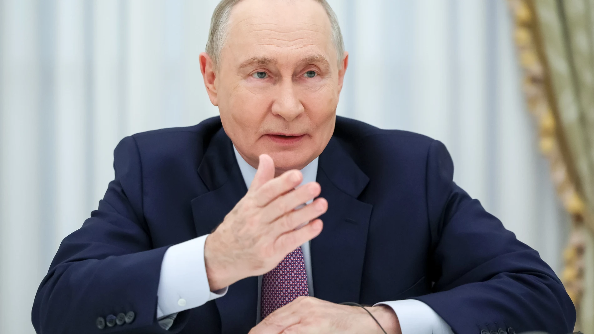 Russian President Putin meets with Leaders of Republika Srpska at the Kremlin VYACHESLAV PROKOFYEV / SPUTNIK / KREMLIN POOL Agencia EFE