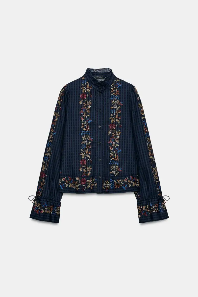 Blusa floral.