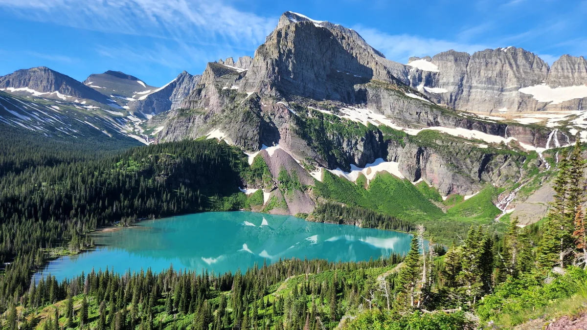 Imagen de archivo del Lago Esmeralda, Montana