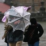 Lluvias y tormentas en Madrid 